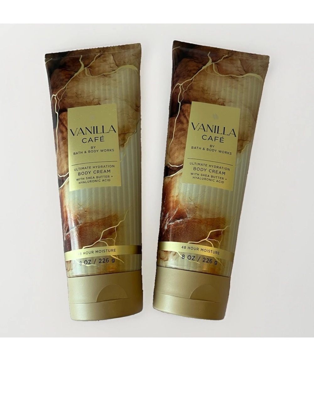 Bath & Body Works Vanilla Café Body Cream Lotion Set of 2, New